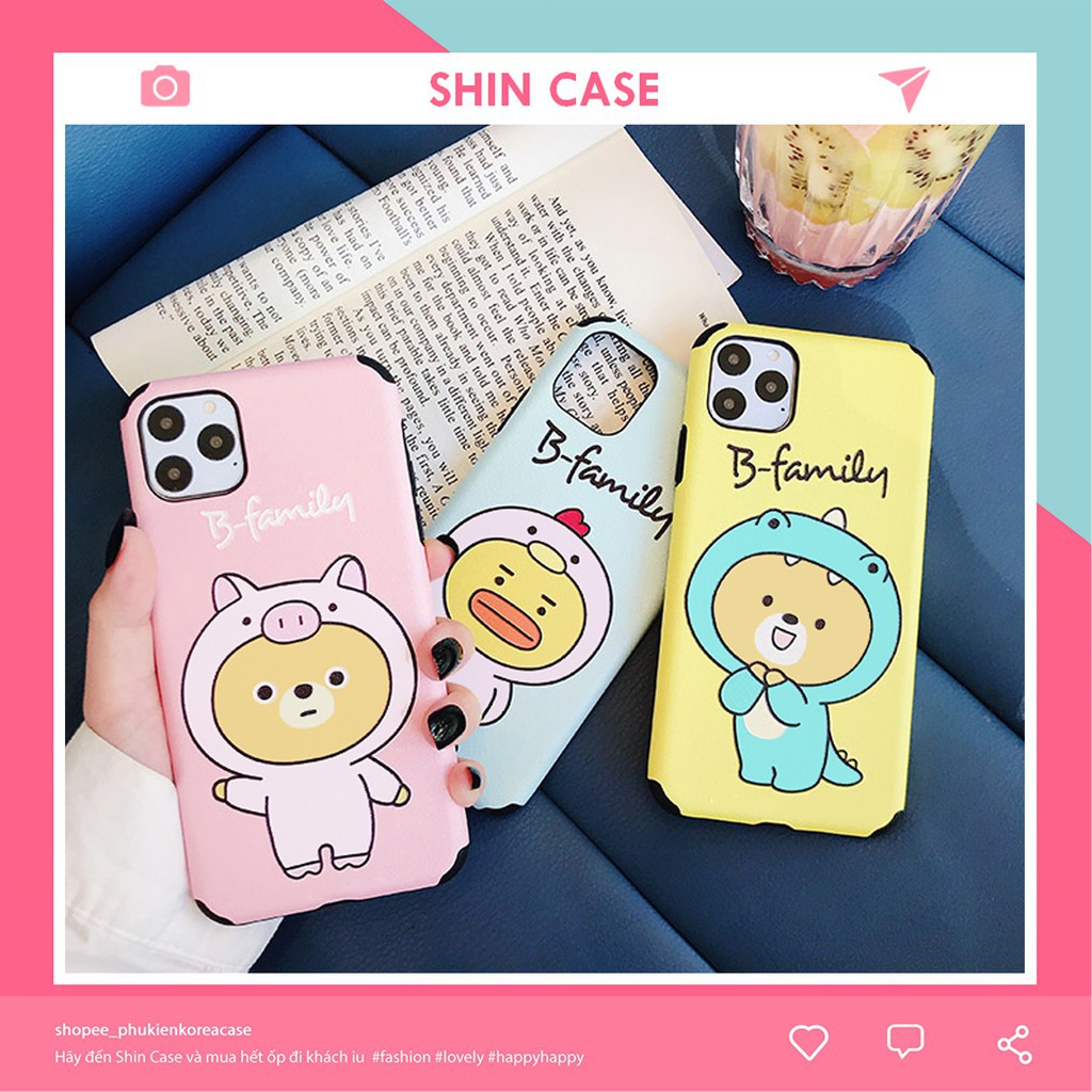 Ốp lưng iphone  B-Family  SHIN CAS 5/5s/6/6plus/6s/6s plus/6/7/7plus/8/8plus/x/xs/xs max/11/11 pro/11 promax – Shin Case