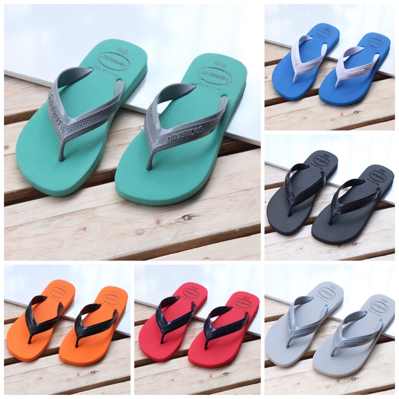 Dép Havaianas Nam Basic Quai To Siêu Nhẹ Nam Nữ 7 Màu Đủ Size Mang Trong Nhà, Dép Tông Dép Đi Biển Có Vân Bám - MR BEAN