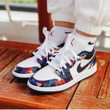 Giày Thể Thao, Giày Sneaker JD Thổ Cẩm Nam, NỮ [HOT TREND] Thời Trang Lịch Lãm - Tự Tin Phối Đồ | BigBuy360 - bigbuy360.vn