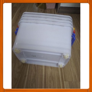 THÙNG NHỰA CÓ BÁNH XE DUY TÂN 15L 44*31*21cm