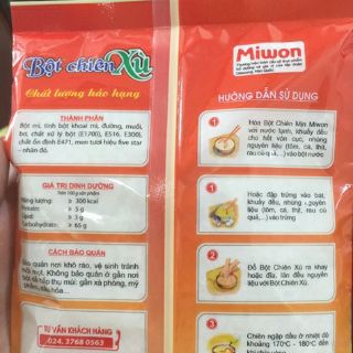 Bột chiên xù Miwon gói 100g