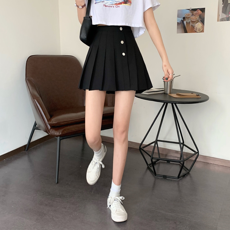 Chân Váy Chữ A Lưng Cao Phong Cách Hàn Quốc | BigBuy360 - bigbuy360.vn
