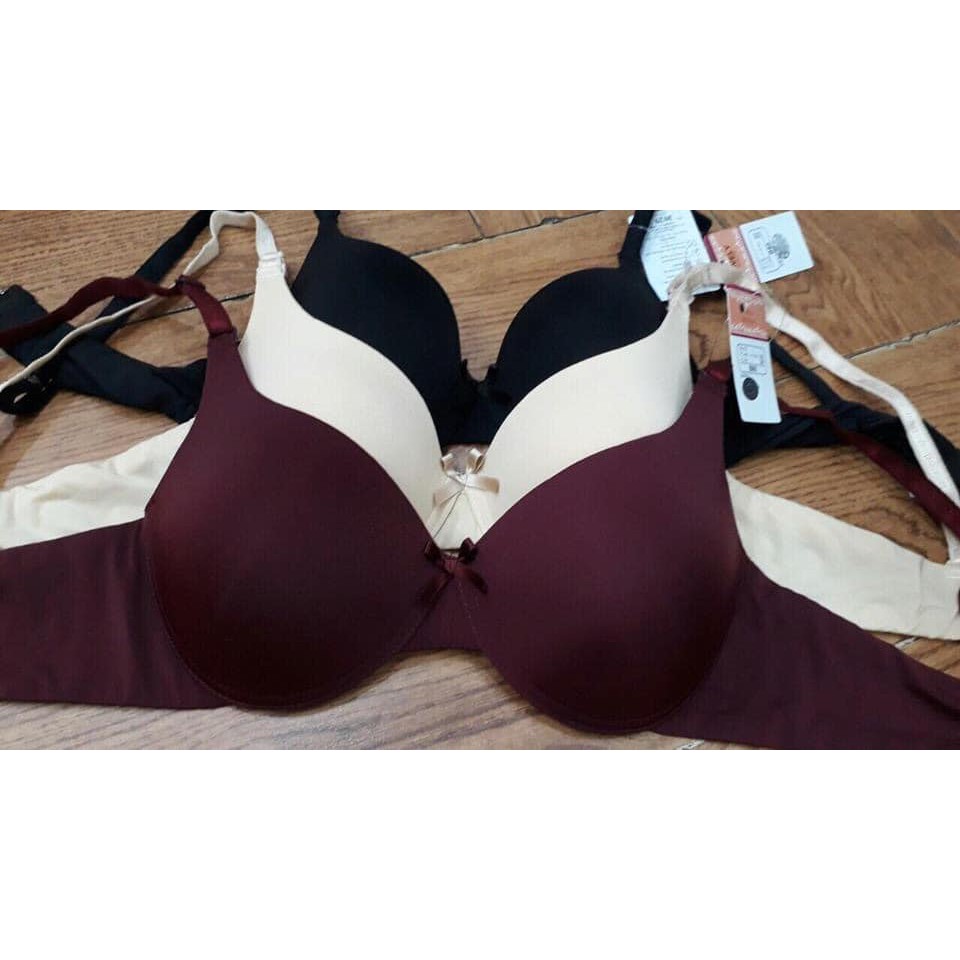 Áo ngực không gọng, mút đúc mỏng chân áo có màng lưới siêu mềm chống tuột Lovely 3029