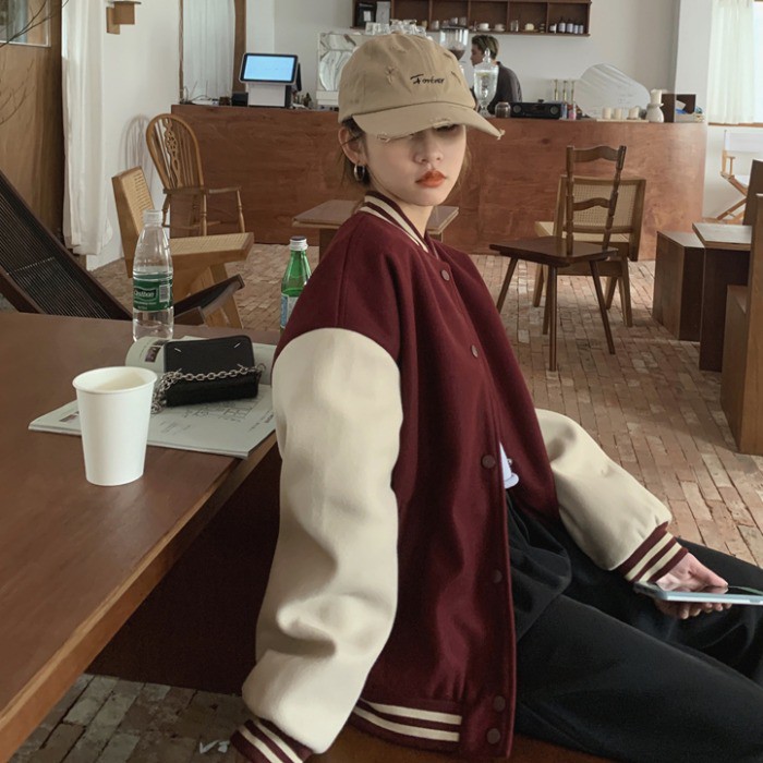 Áo khoác bóng chày hàn quốc ulzzang jacket
