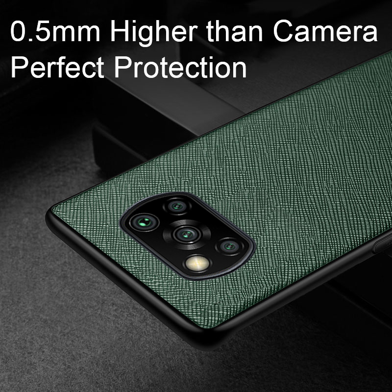 Ốp Bao Da Điện Thoại 3 Trong 1 Cho xiaomi poco x3 nfc