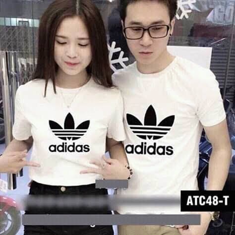 áo đôi, áo gia đình màu trắng in hình