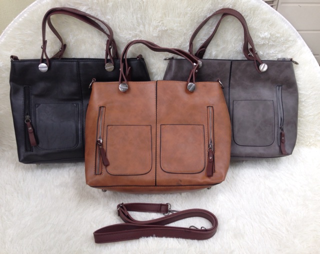 Túi da vuông công sở phong cách Hàn Quốc | BigBuy360 - bigbuy360.vn