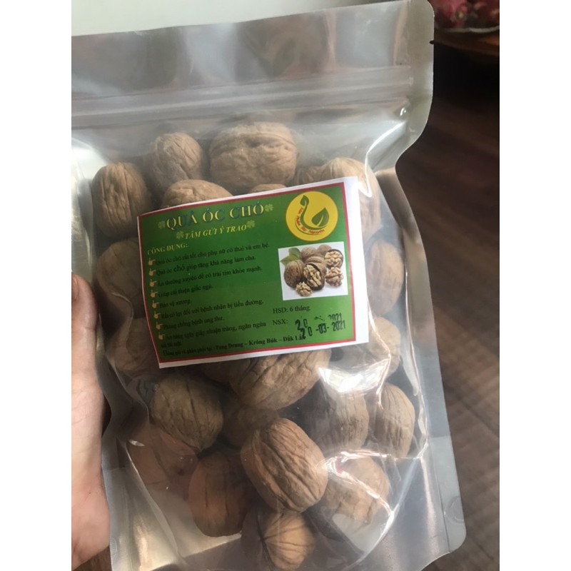 Hạt Óc Chó còn vỏ - gói 500gr