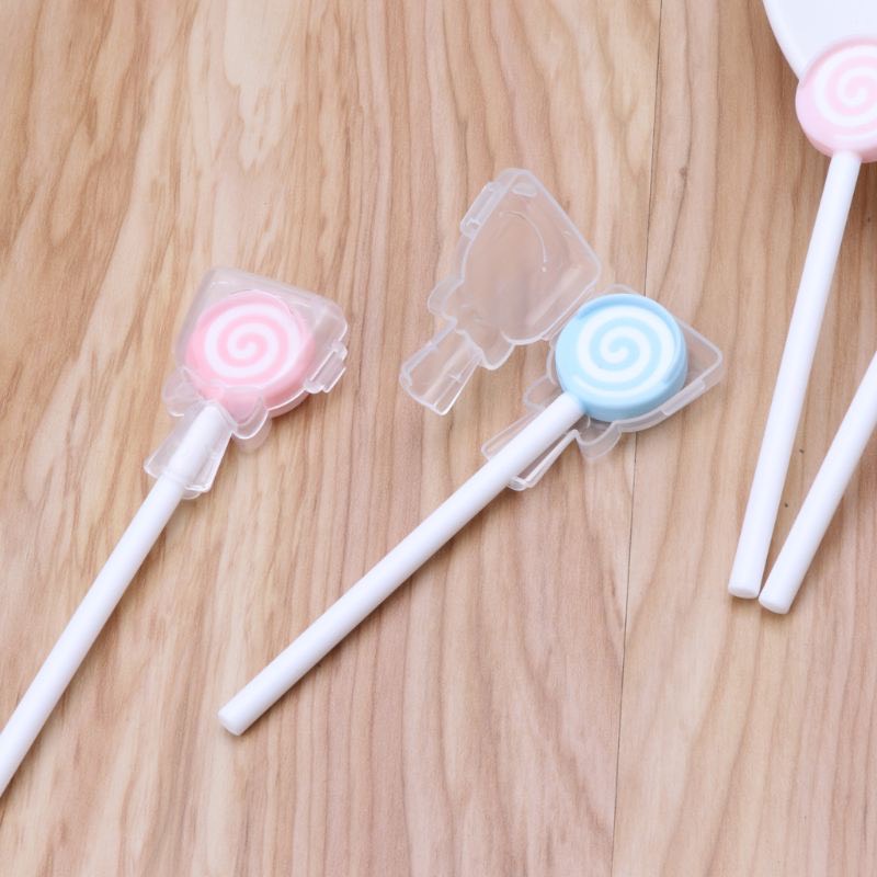 Rơ lưỡi em bé hình cây Kẹo Mút Có hộp đậy Chống Bụi