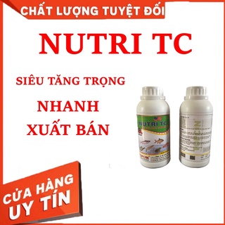 Nutri TC - Siêu tăng trọng, nhanh xuất bán cho tôm cá lươn ếch rút ngắn thời gian nuôi -Thủy Sản Minh Tuệ
