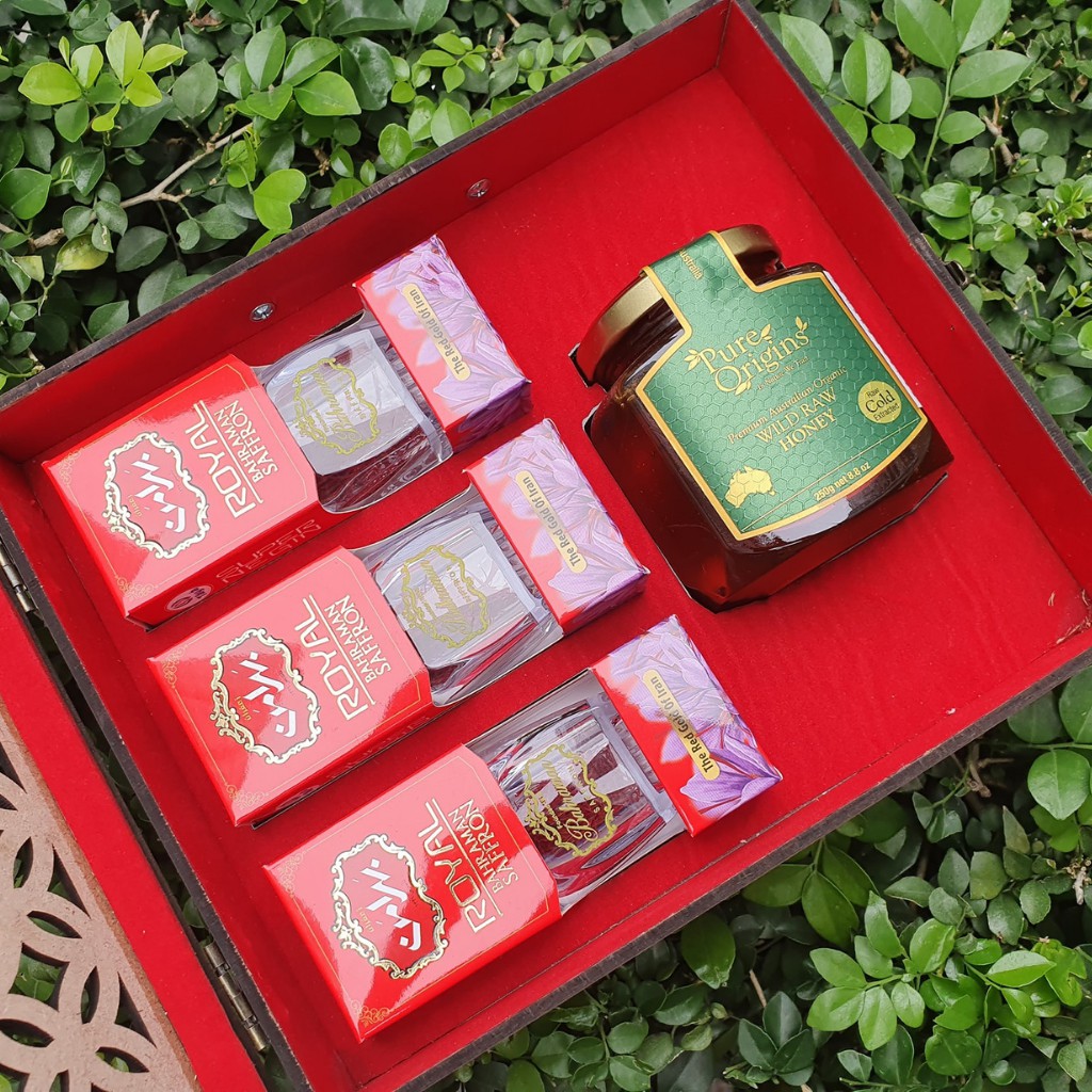 Saffron nhụy hoa nghệ tây BAHRAMAN IRAN SUPER NEGIN chính hãng-công ty saffron TÂY Á độc quyền- lọ 1, 2, 3 gram