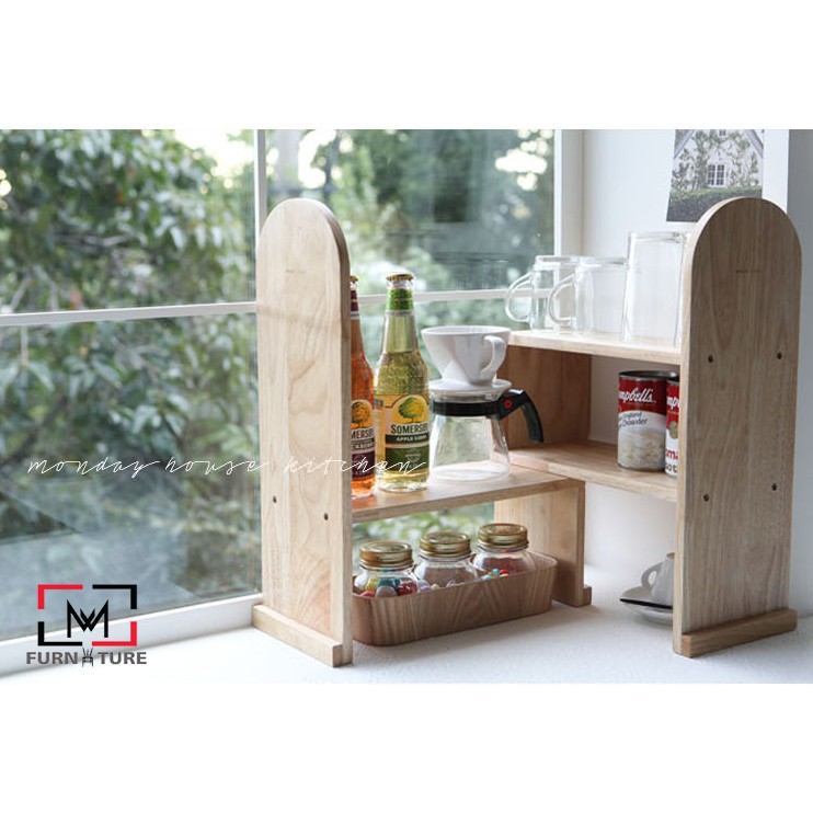 Kệ để gia vị phong cách hàn quốc - Cup shelf - MW FURNITURE - Nội thất căn hộ