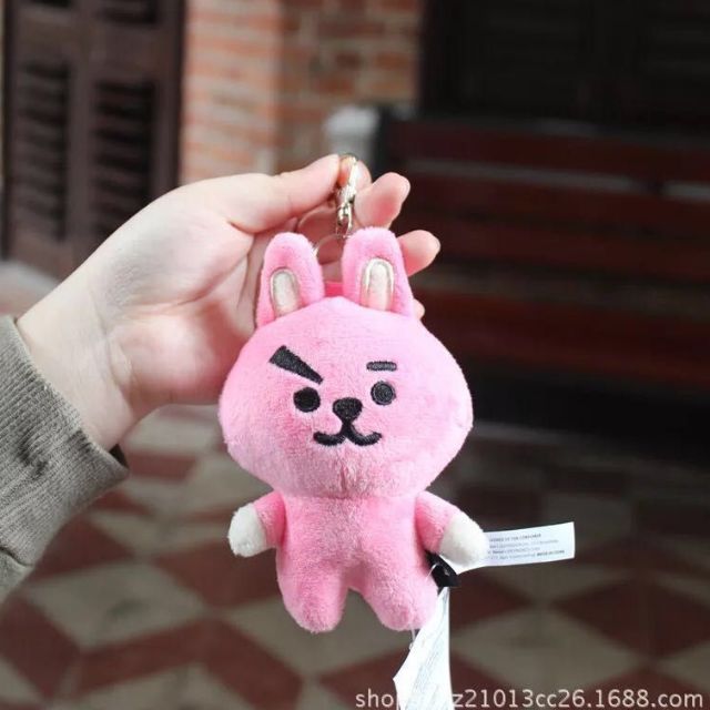 Móc khóa gấu bông BTS