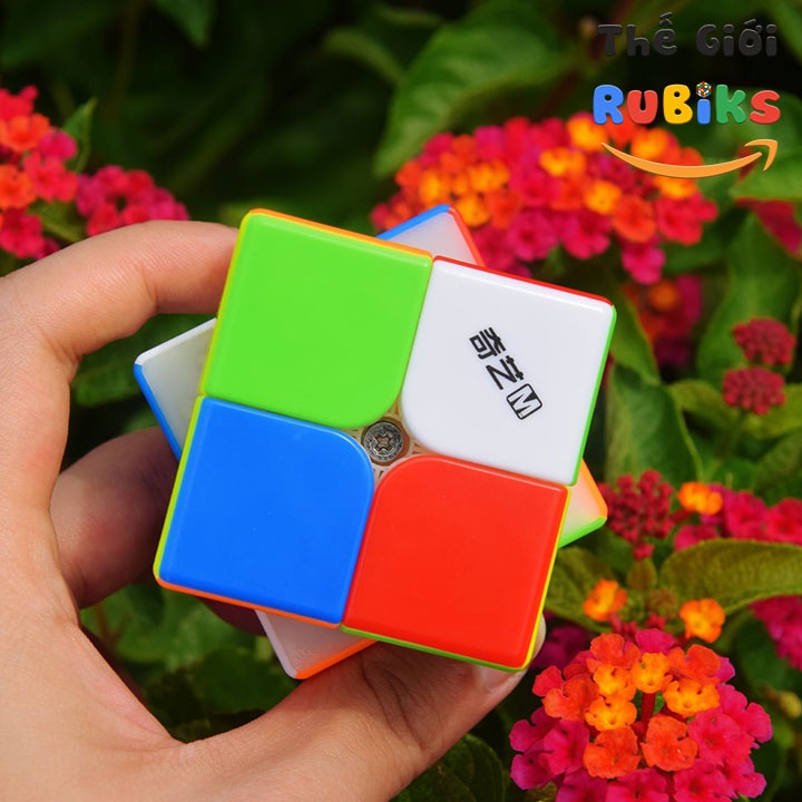 Rubik QiYi MS 2x2 Magnetic Có Nam Châm. Khối Lập Phương Rubic 2x2x2 2 Tầng Đồ Chơi Thông Minh