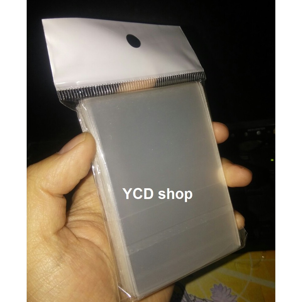 Bộ 100 sleeve bọc bài size chuẩn Yugioh