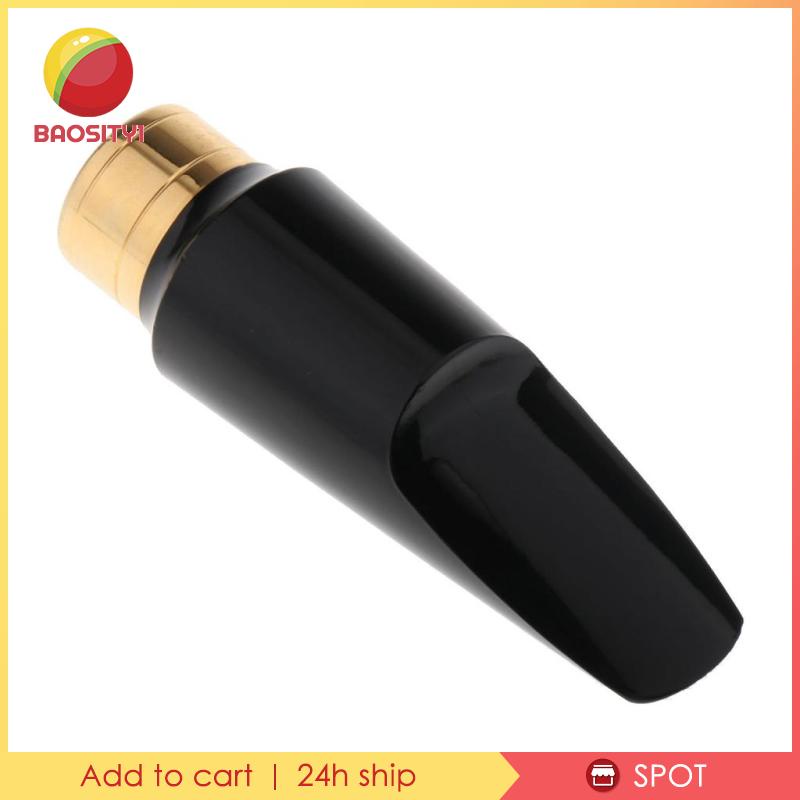 Alto Saxophone Sax Mouthpiece Parts for Beginners Professional Player Black
