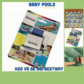 Miếng vá phao bơi keo dán bestway vá đệm bể bơi các loại