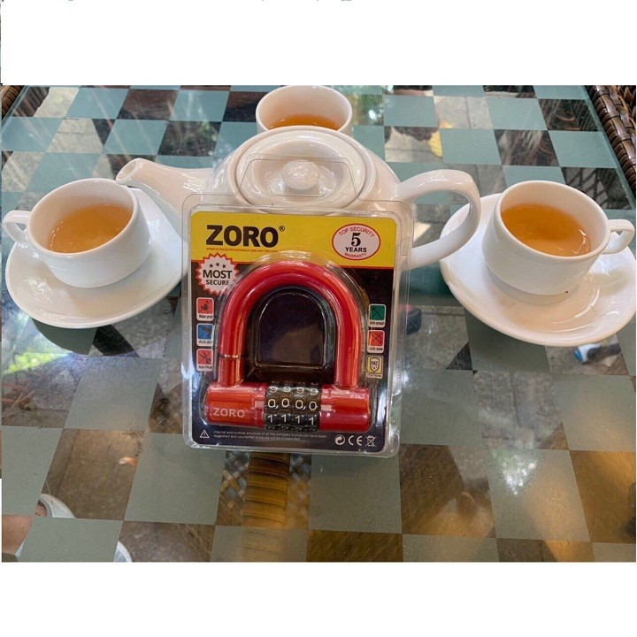 Ổ khóa 4 số ZORO chính hãng - KHÓA 4 SỐ Yoko Store