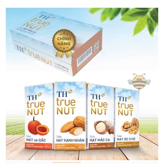 1 thùng sữa hạt th true nut 180ml*48 hộp 3 vị or 4 vị