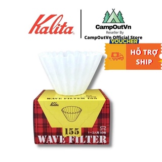 Giấy lọc cà phê kalita wave 155 trắng – hộp 50 tờ a310