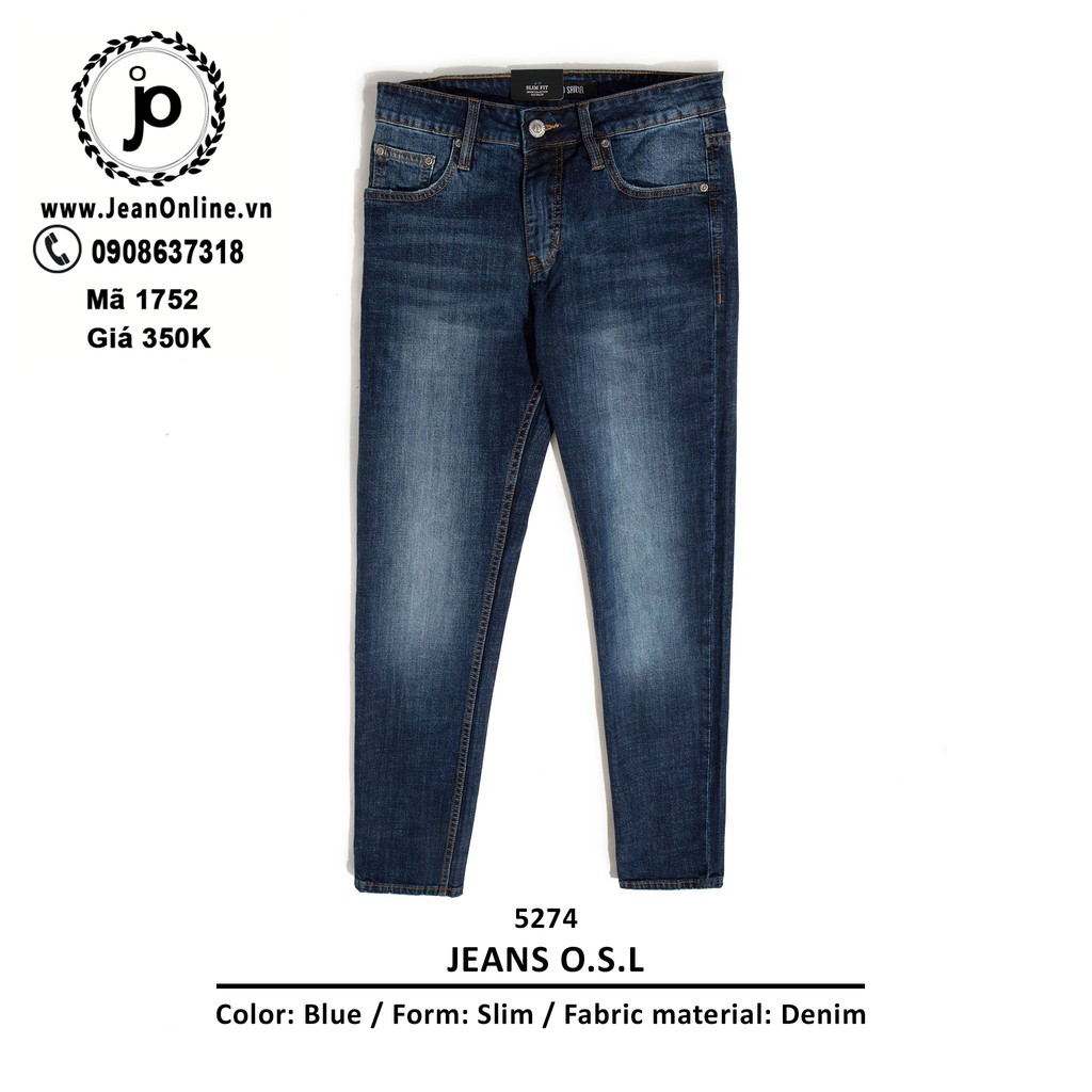 Quần Jean Nam OLDSailor  thời trang nam ngoại cỡ, thời trang bigsize, quần bò nam