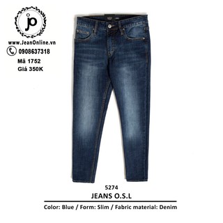 Quần Jean Nam OLDSailor thời trang nam ngoại cỡ, thời trang bigsize, quần bò nam