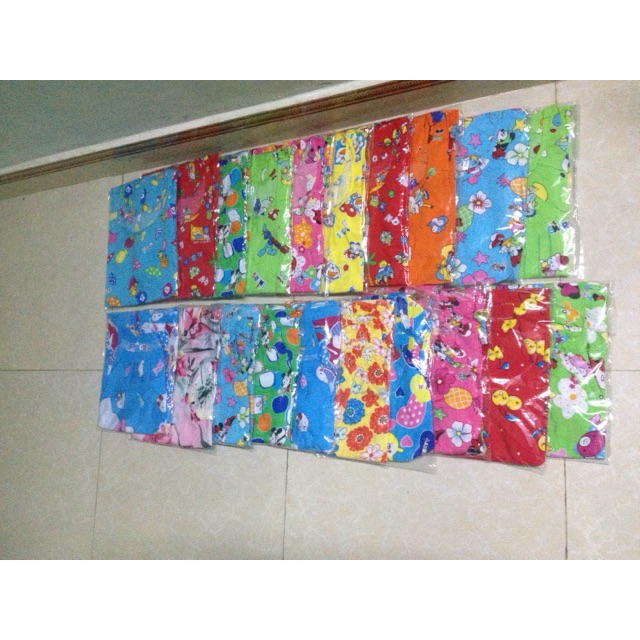 Combo 10 bộ lanh đùi lửng size 2,3