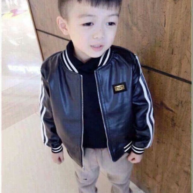 Áo da chất lừ cho bé 1-8 tuổi