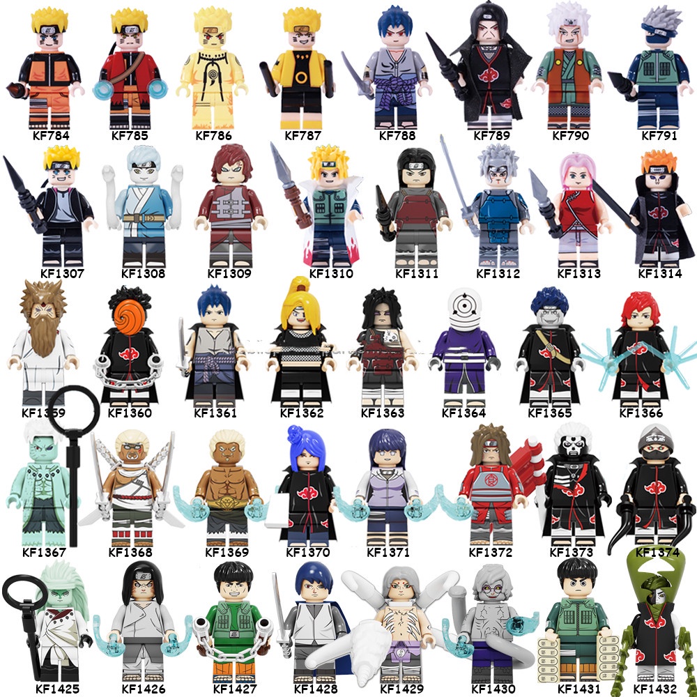 Mô Hình Nhân Vật Yakushi Uchiha Rock Lee Sasuke Trong Phim Naruto