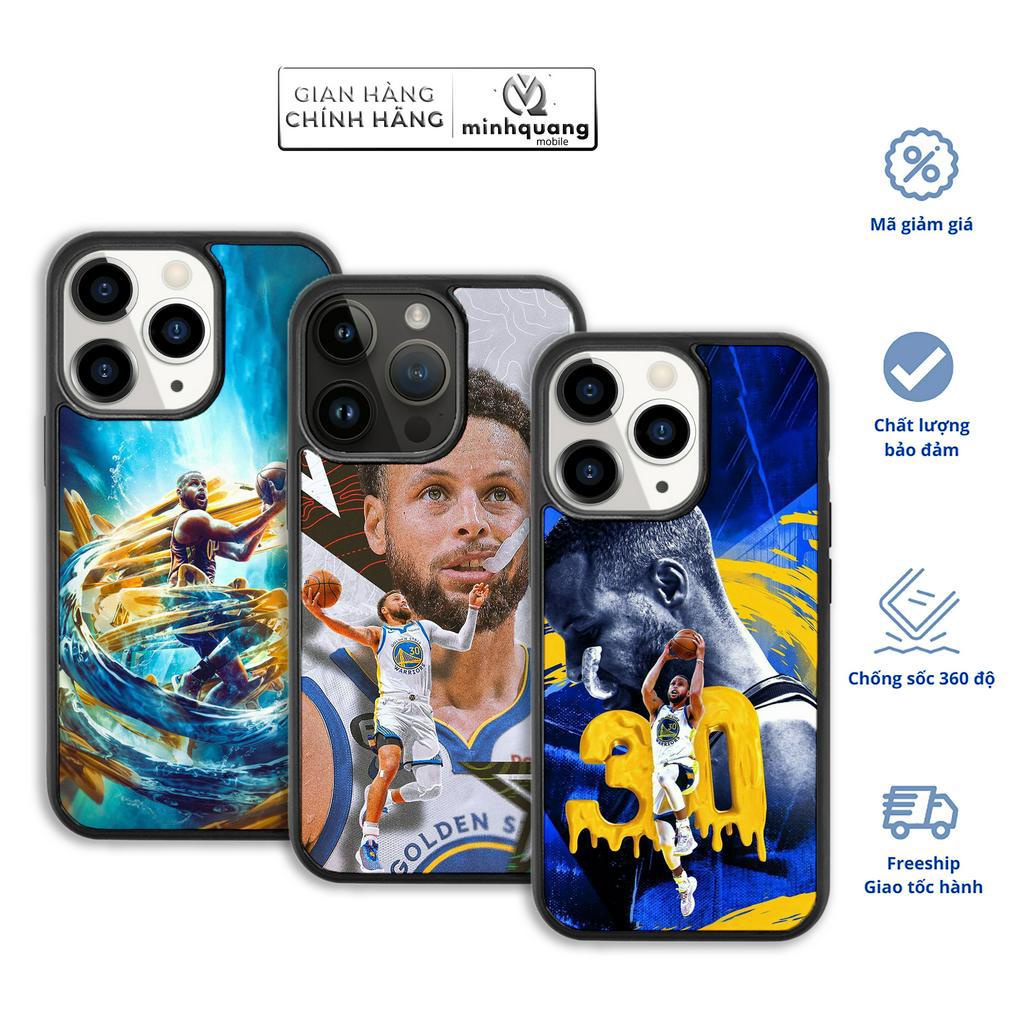 Ốp lưng iP NBA, Stephen Curry, Chef Curry, Ốp lưng chống sốc toàn diện, chống xước tuyệt đối