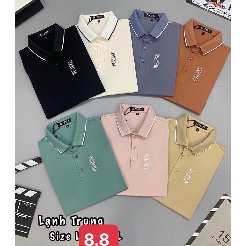 ÁO THUN NAM COTTON 100% HÀNG XUẤT KHẨU