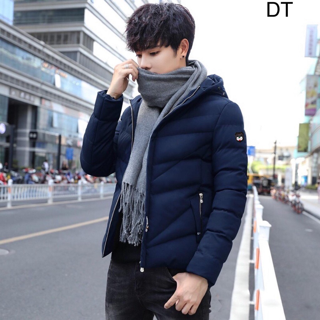 Áo khoác phao nam kiểu dáng hàn quốc 3 lớp dày dặn có túi trong tiện lợi video kèm ảnh | BigBuy360 - bigbuy360.vn