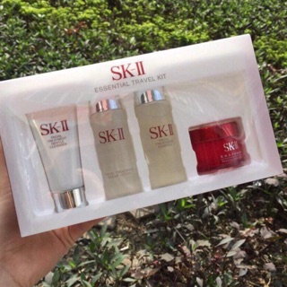 Bộ dưỡng da SK-II mini 4 món Sữa rửa mặt ,nước hoa hồng, nước thần, kem đêm