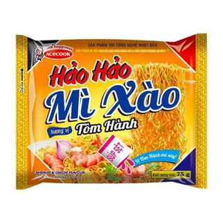 Mì hảo hảo xào tôm hành gói 75g