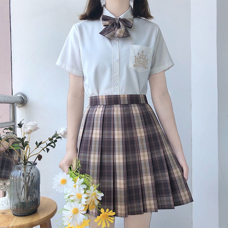 Chân váy đồng phục học sinh Nhật Bản Li Huaxiong JK