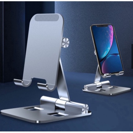 Giá đỡ điện thoại máy tính bảng tablet M54 cho iPhone, iPad, Surface, Samsung hợp kim nhôm.