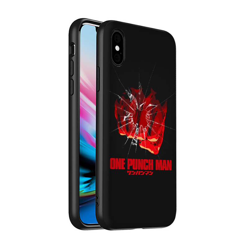 Ốp Điện Thoại Silicon Mềm Hình One Punch Man Cho Iphone 8 7 6s 6 Plus 5 5s Se 2016 2020 Xb2