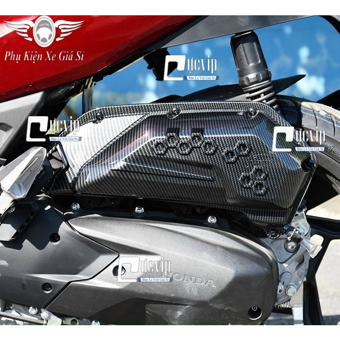 Ốp Pô E Carbon Airblade AB 2023 Đời Mới 160cc, 125cc MS5310