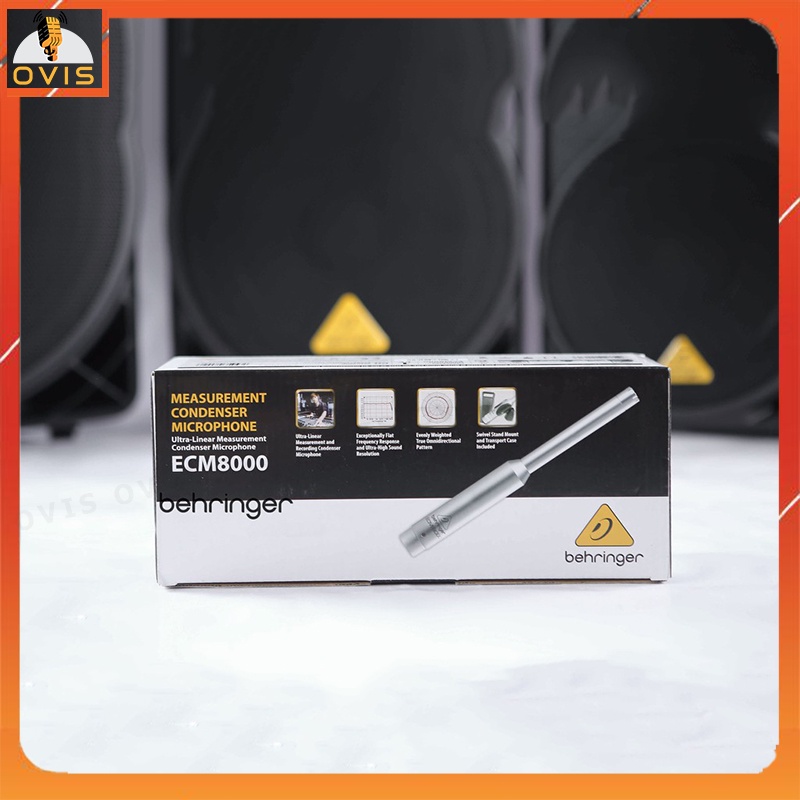 Behringer ECM8000 - Micro RTA Đo Âm Thanh, Kiểm Tra Đáp Tuyến