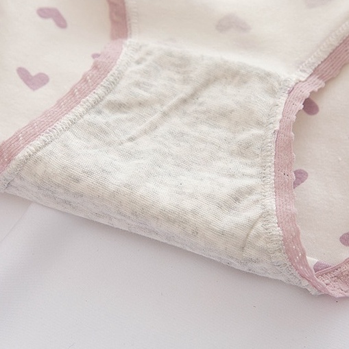 Quần lót nữ cao cấp - Quần lót cotton màu tím mộng mơ, siêu thoáng mát, co dãn VALICA L110