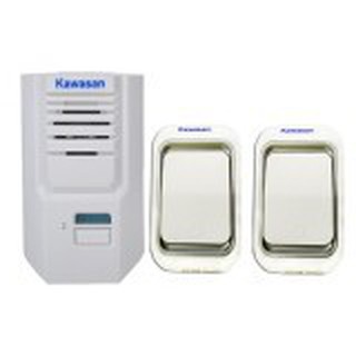Bộ chuông cửa không dây 2 nút nhấn 1 chuông khoảng cách 50m kawa db667 #mdtekshop