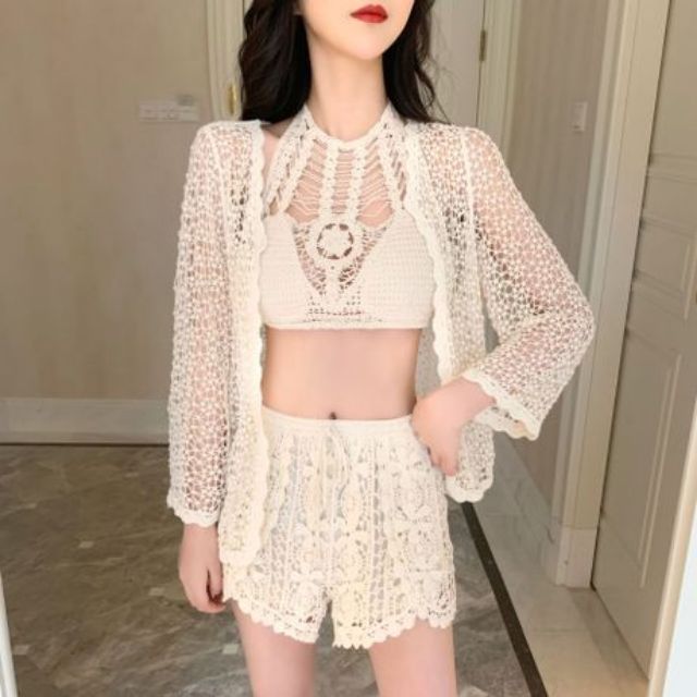 Bộ len móc đi biển | BigBuy360 - bigbuy360.vn