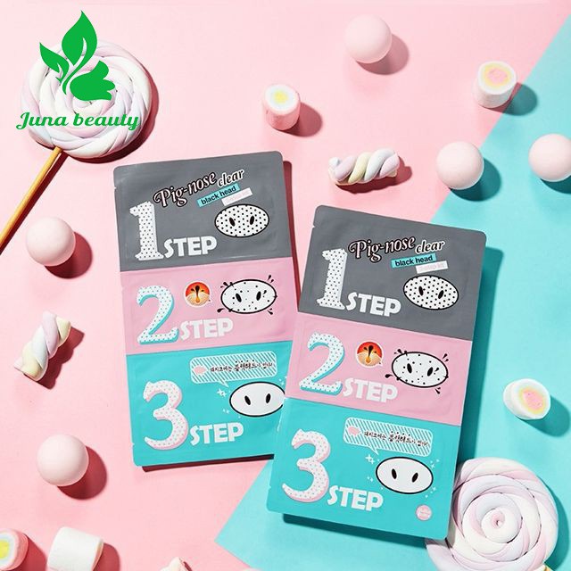 Set Lột mụn 3 miếng Bioaqua - Siêu Phẩm Lột Mụn Đầu Đen Mũi