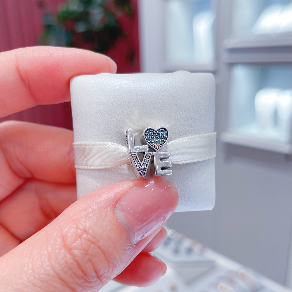 Vòng Tay Đính Hạt Tình Yêu Nhiều Màu DIY