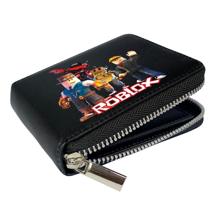 Ví Roblox có dây kéo ví ngắn dành cho học sinh nam và nữ ví trẻ em ví hoạt hình anime ví bé trai