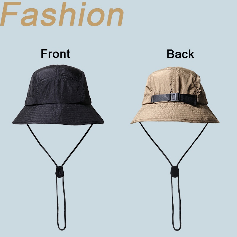 Mũ Bucket Chống Nắng Chống Thấm Nước Thoáng Khí Phong Cách Unisex