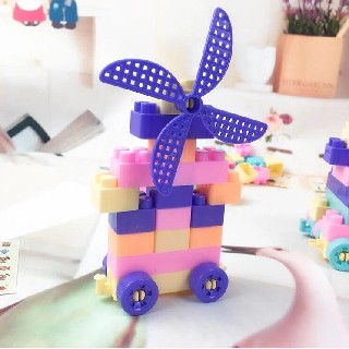 BỘ LẮP GHÉP LOGO MÀU CỰC HOT 80-100PCS CHO BÉ