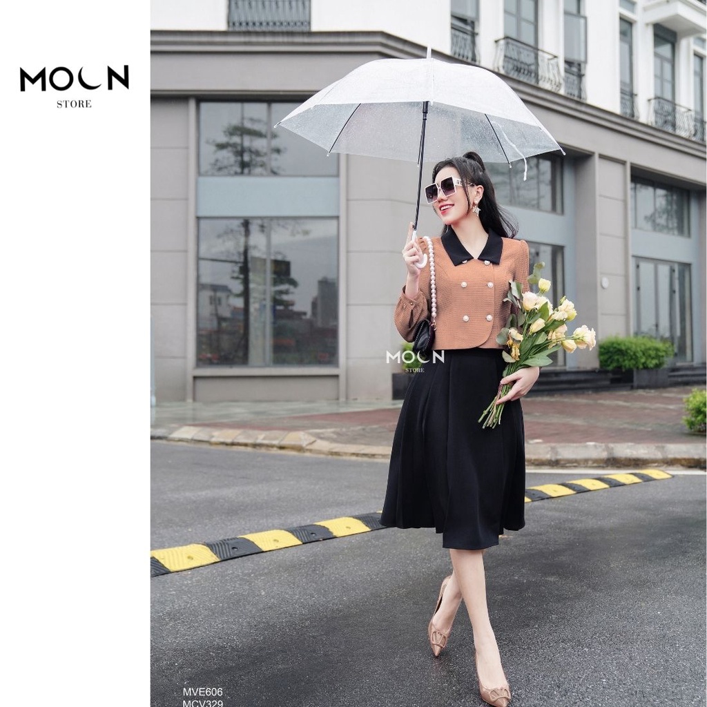 Áo vest công sở nữ áo khoác thu đông siêu nhẹ MVE606 MOON STORE | BigBuy360 - bigbuy360.vn