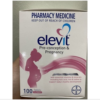 Elevit bầu Úc- Vitamins tổng hợp cho bà bầu 100 viên