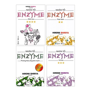 Bộ sách nhân tố enzyme của Hiromi Shinya bộ 4 tập
